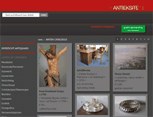 Tablet Screenshot of deantieksite.nl